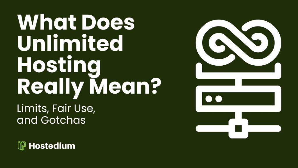 unlimited hosting term