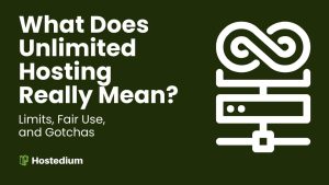 Unlimited Hosting Meaning
