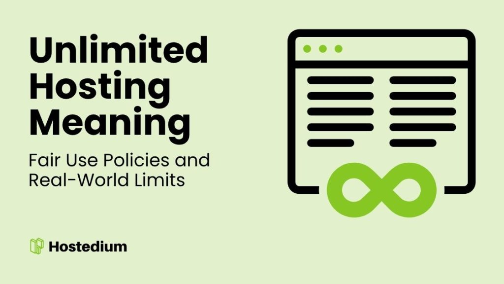 unlimited hosting meaning