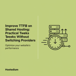 Improve TTFB on Shared Hosting: Practical Tweaks Without Switching Providers
