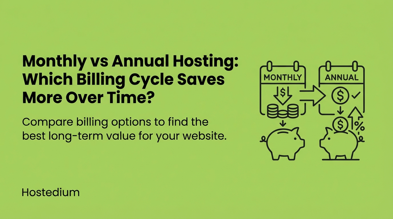 Monthly vs Annual Hosting: Which Billing Cycle Saves More Over Time? {{brizy_dc_image_alt entityId=