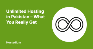 Unlimited Hosting in Pakistan