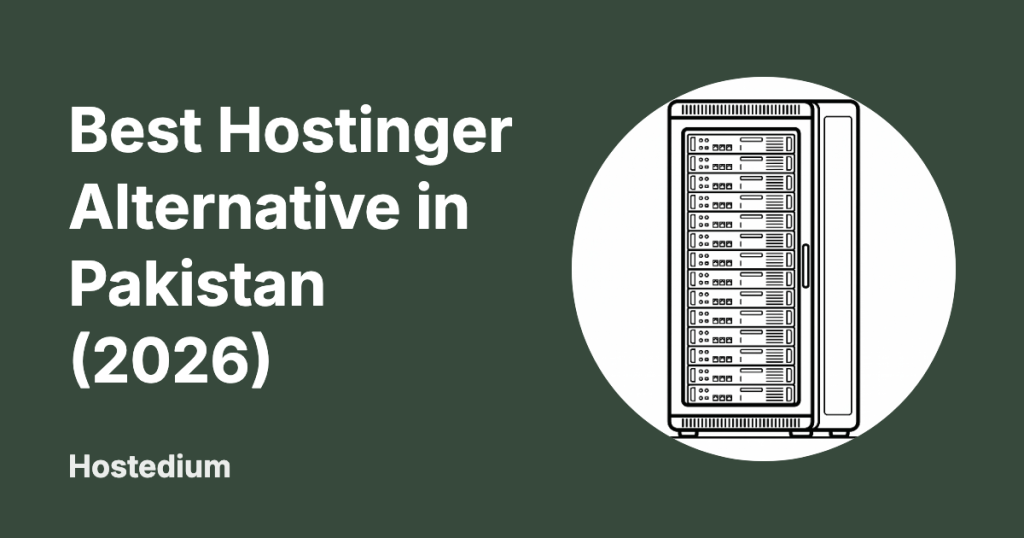 best Hostinger alternative in Pakistan