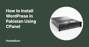 how to install WordPress in Pakistan