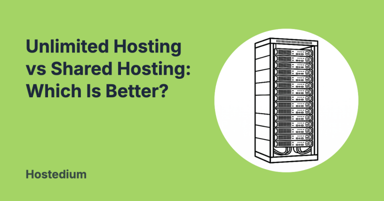 unlimited hosting vs shared hosting