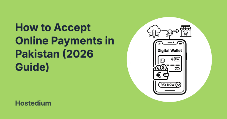 how to accept online payments in Pakistan