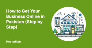how to get my business online in Pakistan