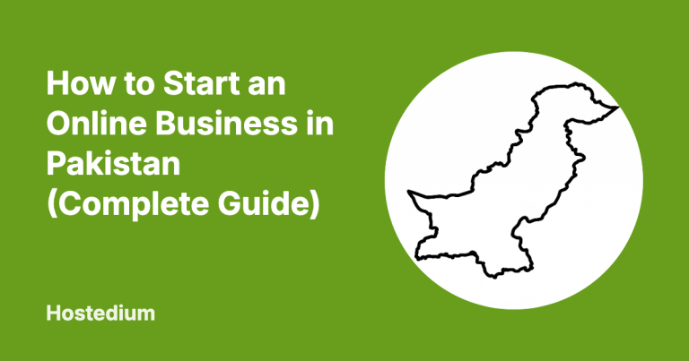 how to start an online business in Pakistan