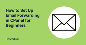 how to set up email forwarding in cPanel